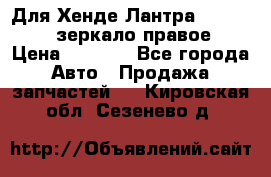 Для Хенде Лантра 1995-99 J2 зеркало правое › Цена ­ 1 300 - Все города Авто » Продажа запчастей   . Кировская обл.,Сезенево д.